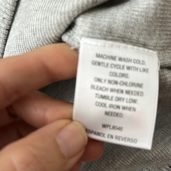 NWT Tasso Elba Shawl Collar Pullover Silver Size M - Picture 7 of 9